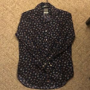 Thomas Dean long sleeve button down